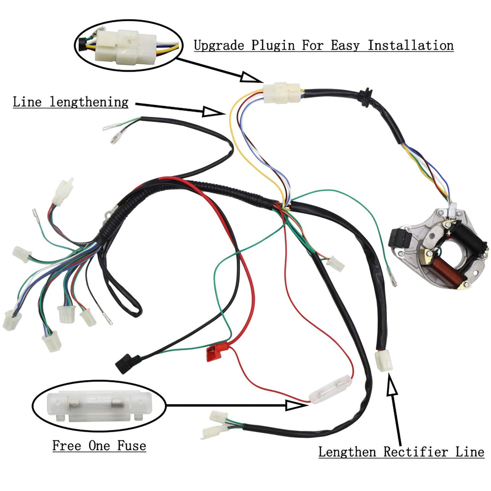 OTOHANS AUTOMOTIVE rectifier and solenoid relay detail illustrating solid terminals for stable charging