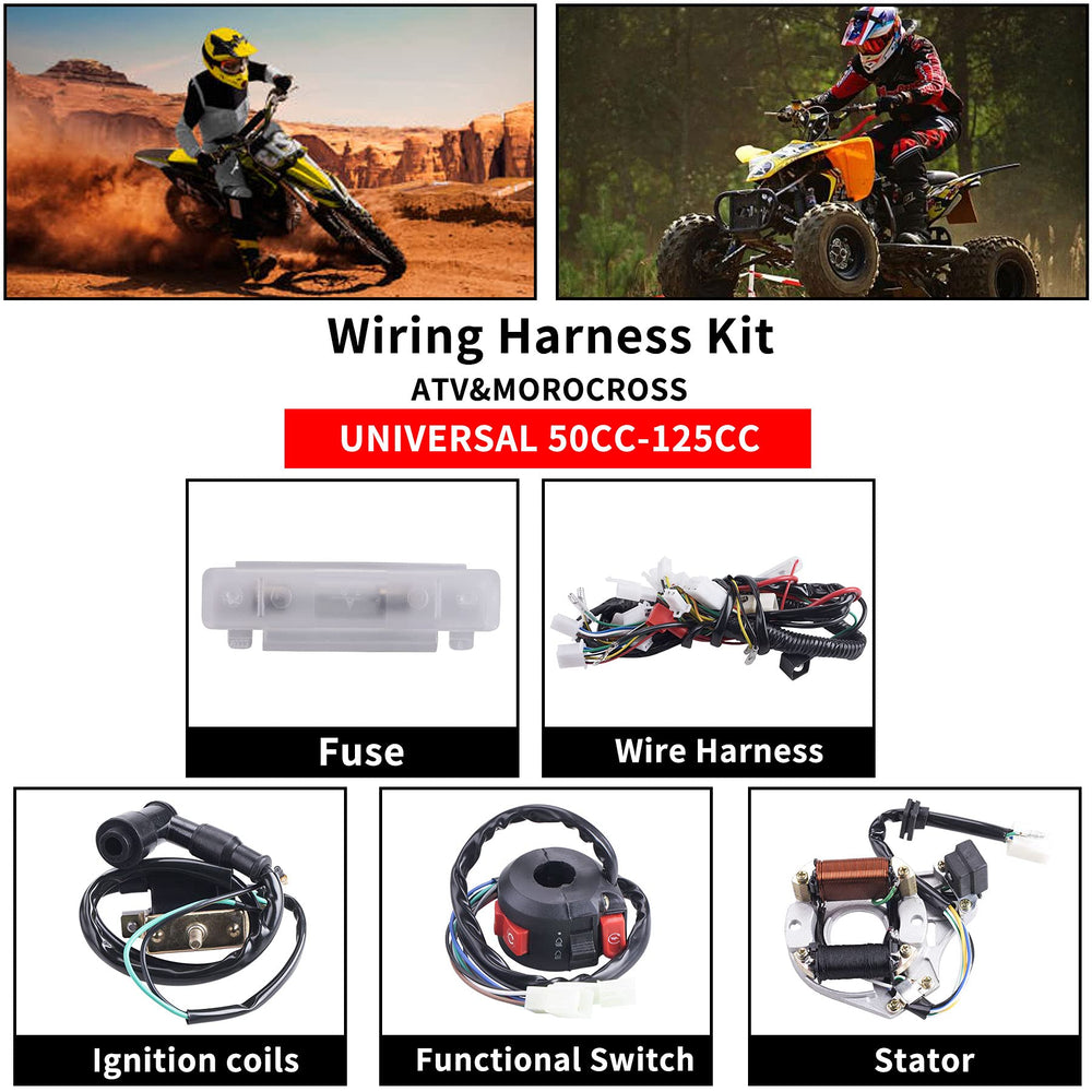 OTOHANS AUTOMOTIVE wiring harness overview with labeled connectors for faster, accurate installation
