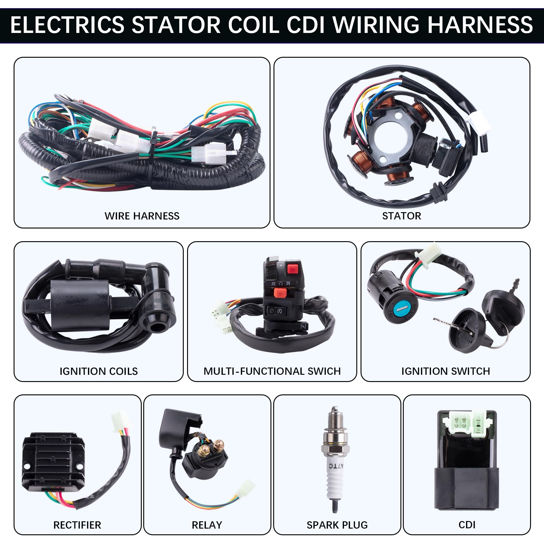 OTOHANS AUTOMOTIVE wiring loom closeup showing copper conductors and durable sheathing benefit