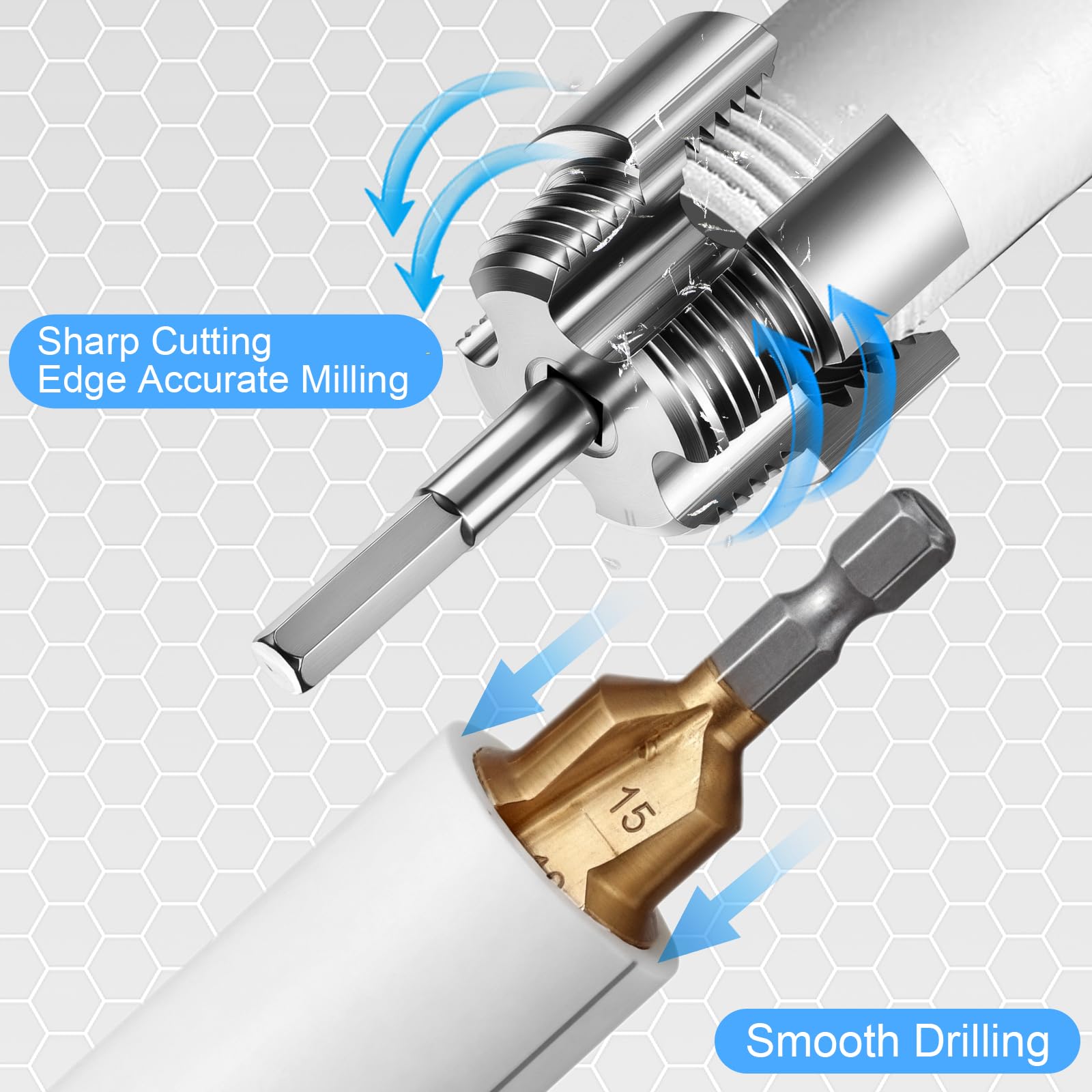 Otoolling packaged set on workbench showing portable kit ready for on-site repair