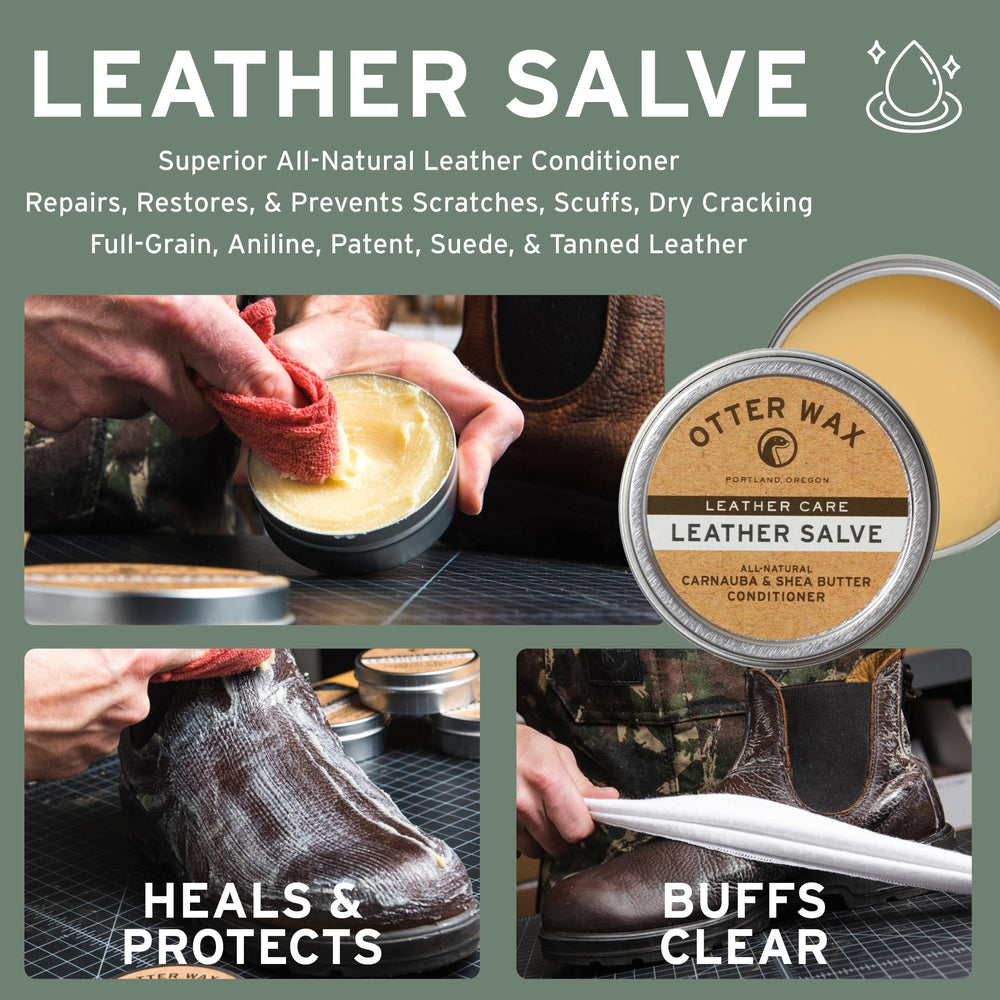Otter Wax open salve texture highlighting creamy consistency and absorption benefit