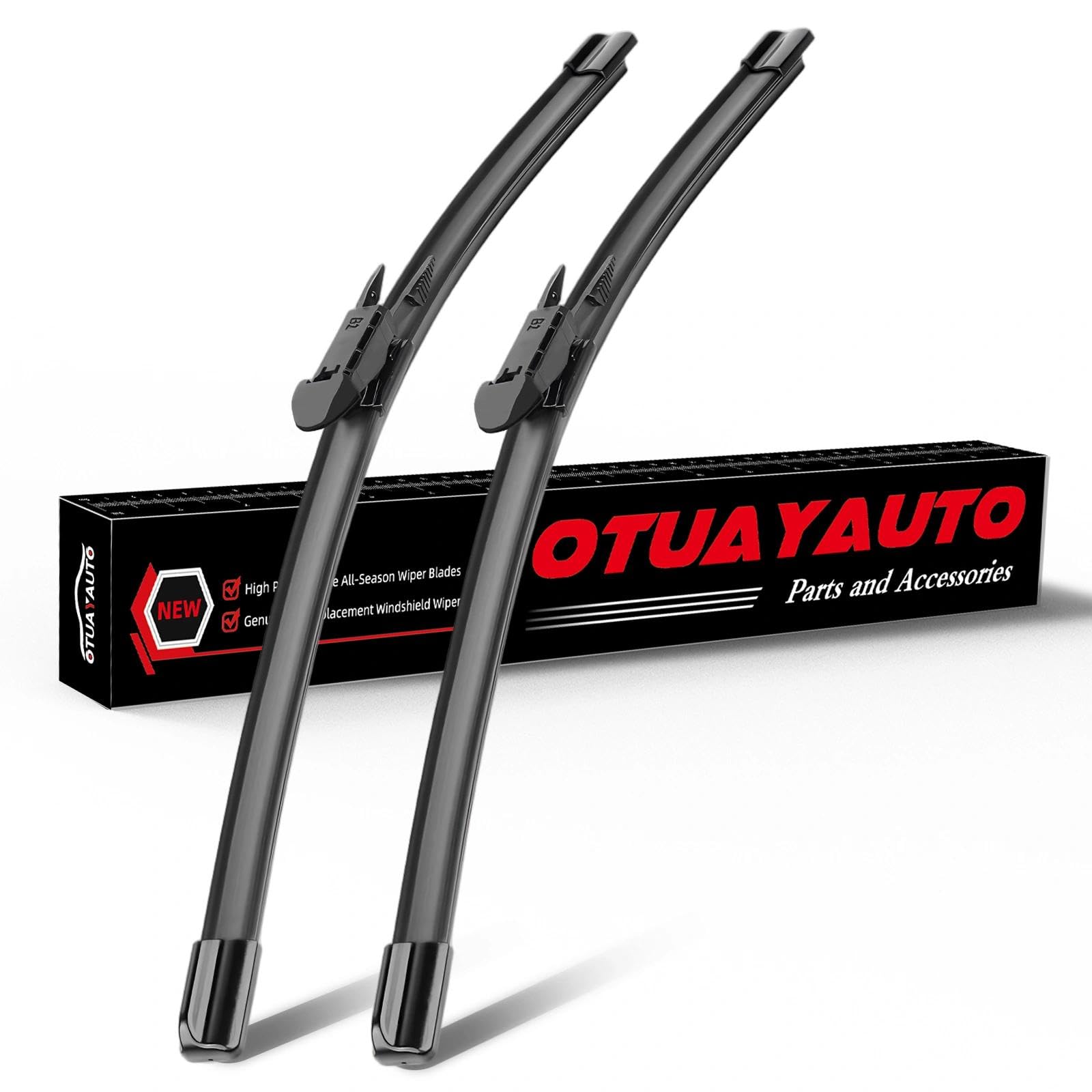 OTUAYAUTO front packaging showing blades and included sizes for quick identification and confidence