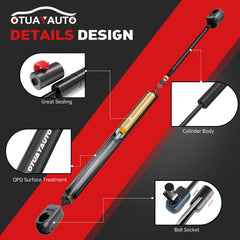 OTUAYAUTO hood strut installed on Dodge Ram demonstrating smooth lift