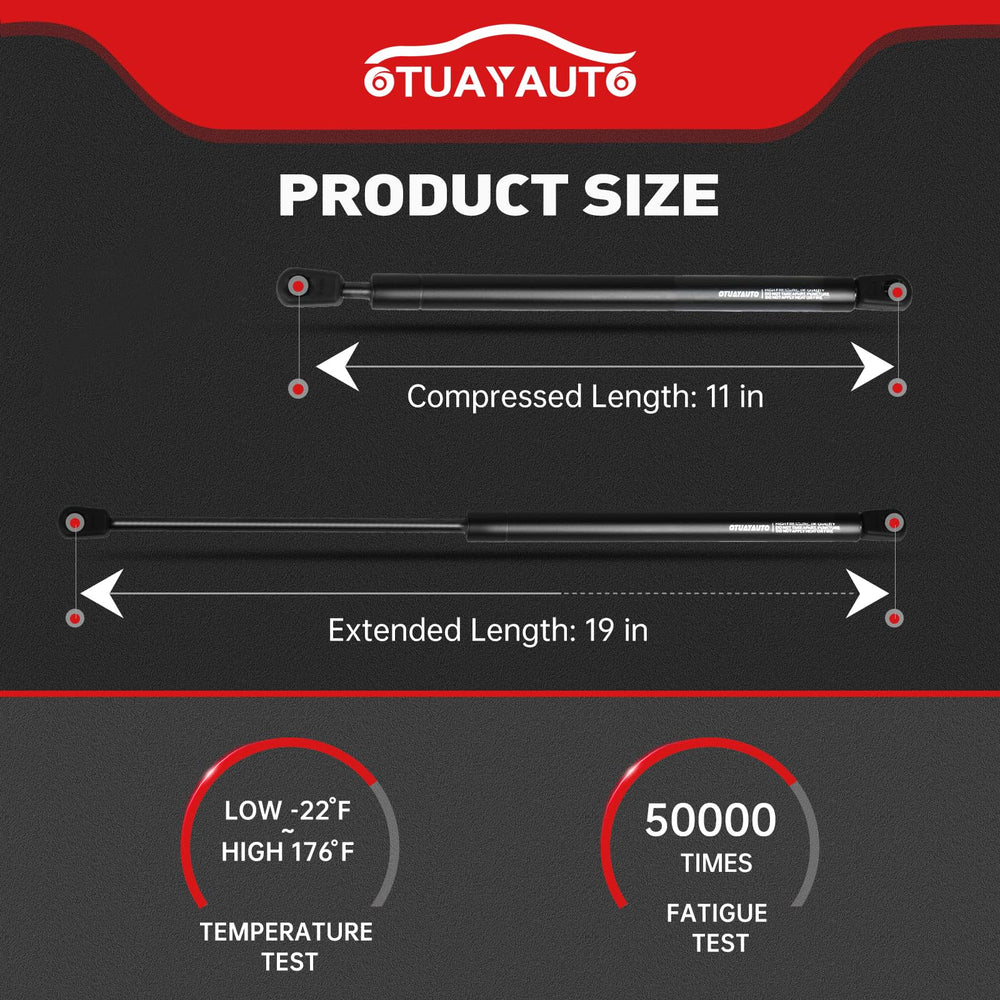 OTUAYAUTO mounting end detail showing secure clip and ball-stud fitment