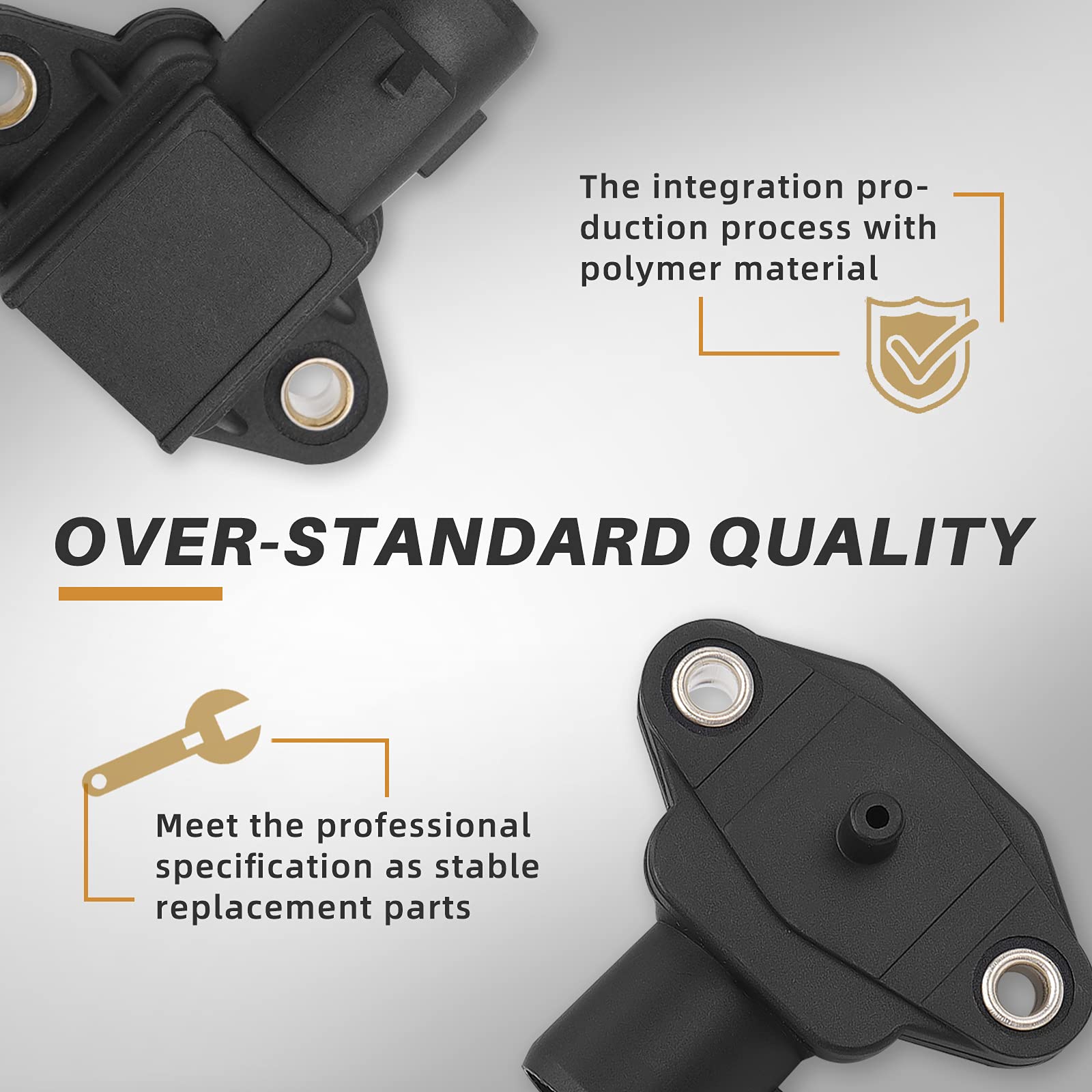 OTUAYAUTO sensor beside coin for scale depicting compact OEM‑style size