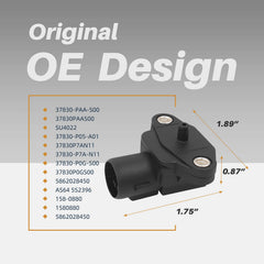 OTUAYAUTO vacuum port closeup illustrating durable port and reliable readings