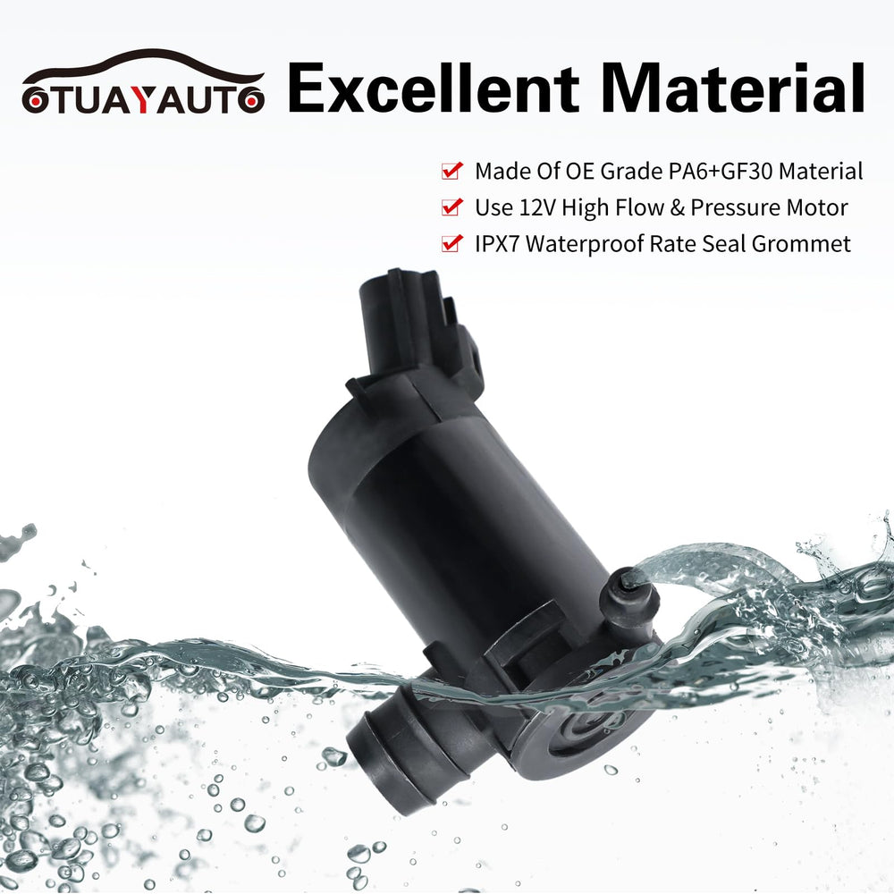 OTUAYAUTO pump beside ruler for scale to confirm fitment before purchase benefit