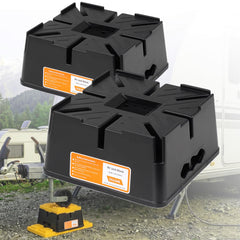 OULEME front view of two blocks showing stack and compact storage benefit