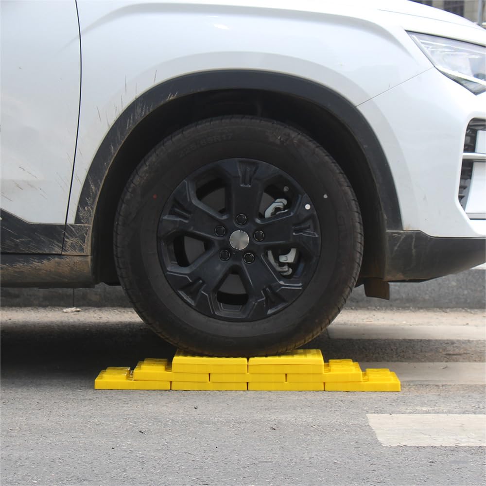 OULEME blocks at campsite illustrating quick setup and safer leveling
