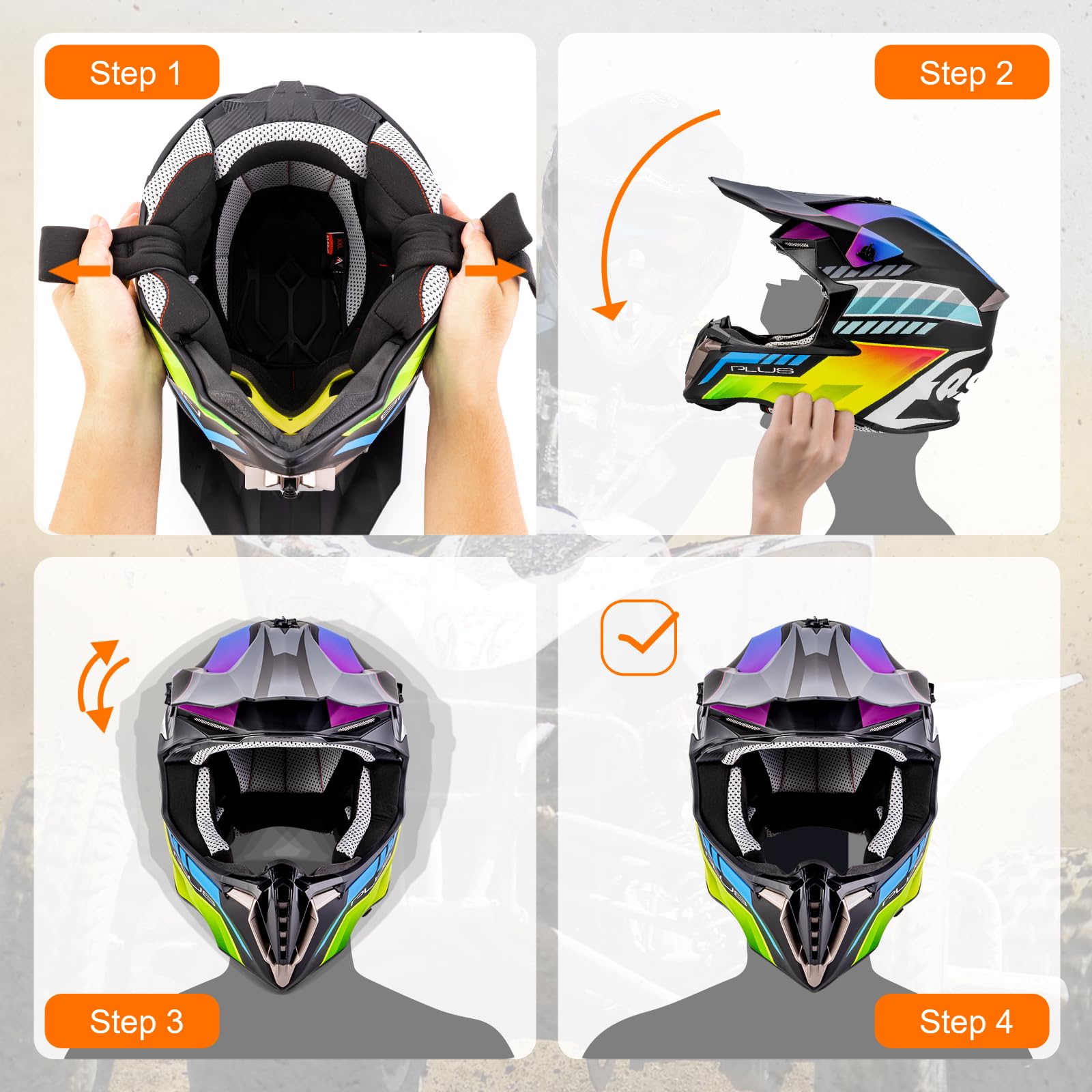 Oumurs top venting system showing airflow that cools during long rides