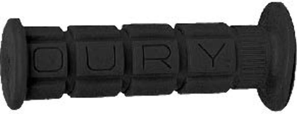 Oury grips installed on street motorcycle demonstrating secure fit and ergonomic benefit