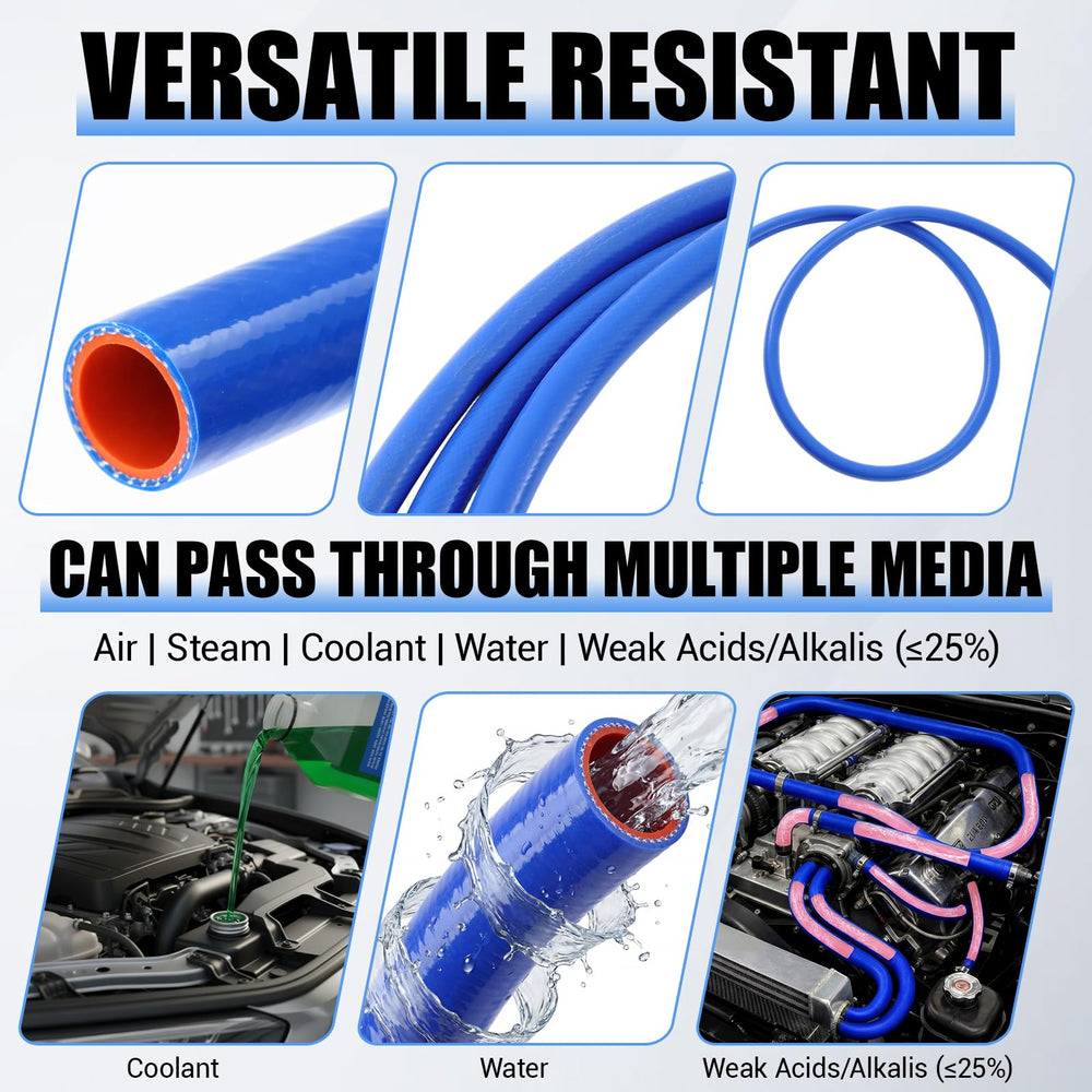 Outus hose cut-to-length with clamp fitted showing easy installation benefit