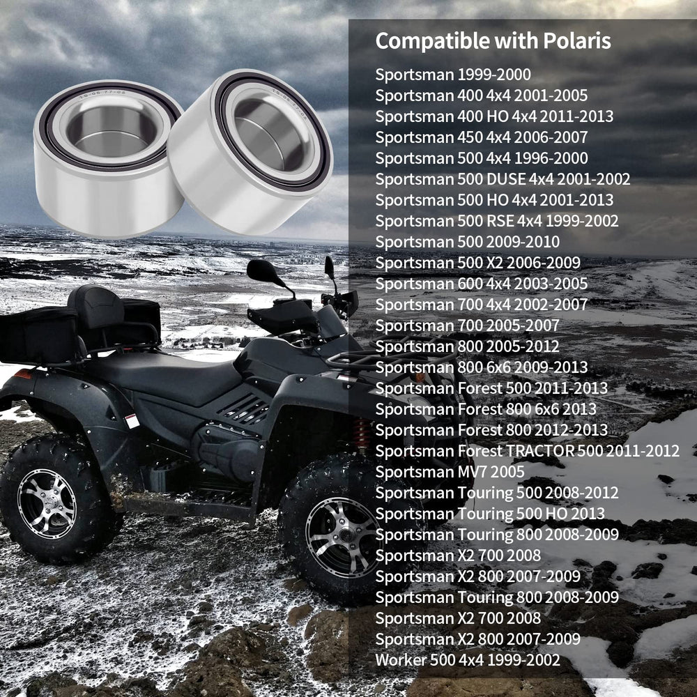 OuYi bearing on a Polaris Ranger in field reducing wheel play