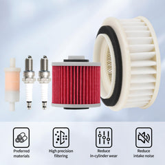 OuYi oil filter side view highlighting seal and trapping performance benefit
