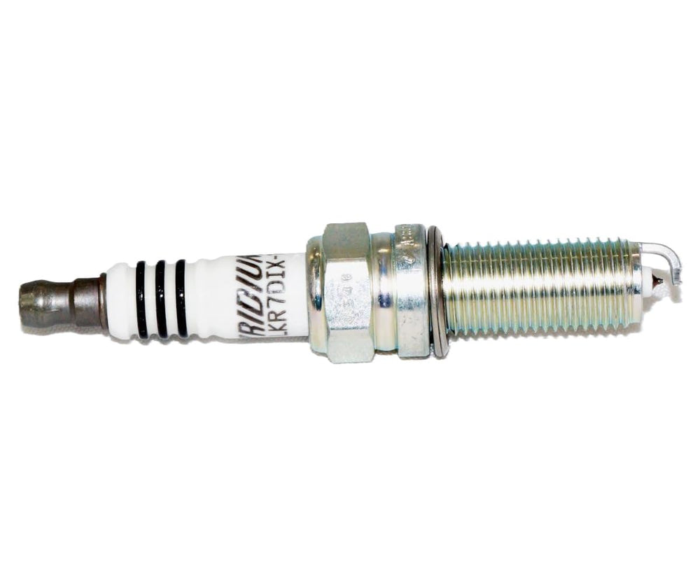 OVERSTOCKDIRECT spark plug installed in engine bay demonstrating correct fitment