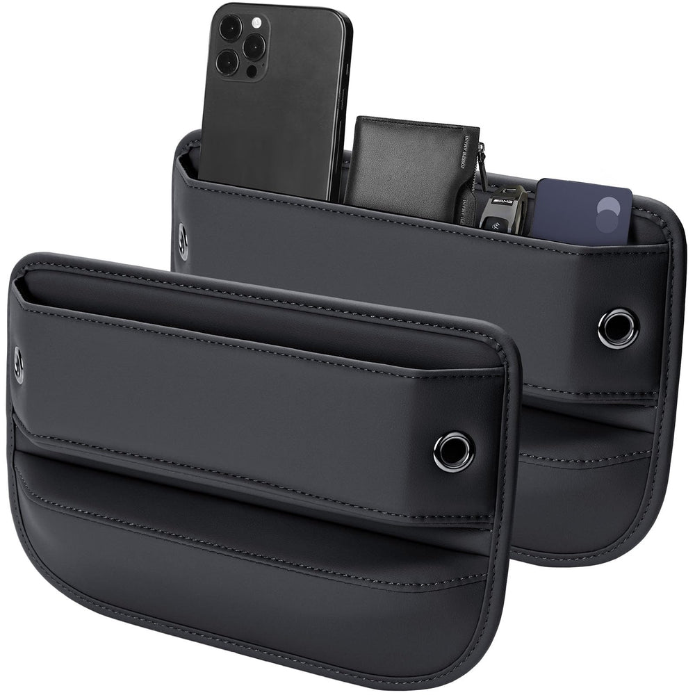 Owntow front view showing two-pack and compact organization benefit