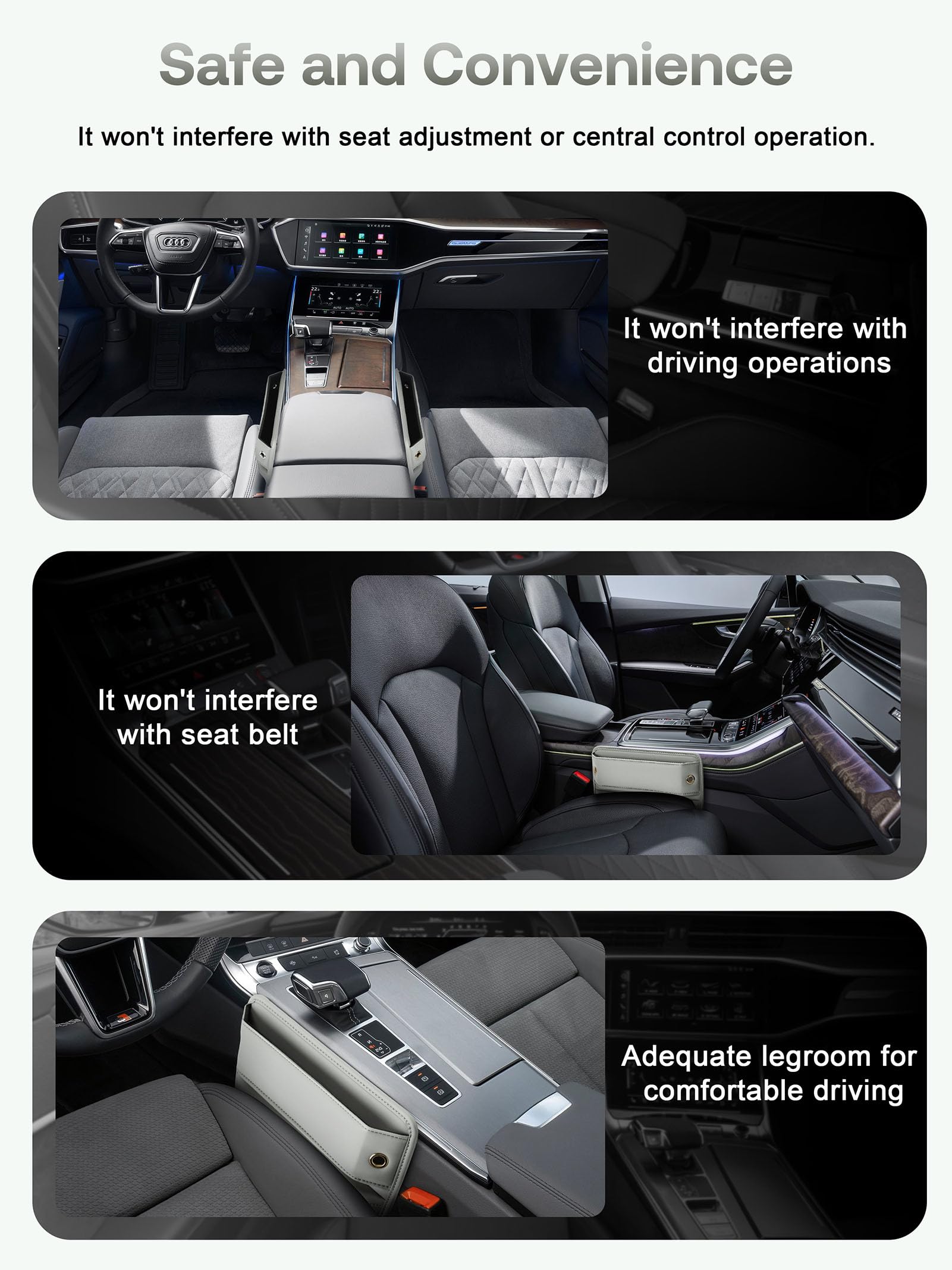Owntow lifestyle interior shot illustrating tidy cabin and convenience