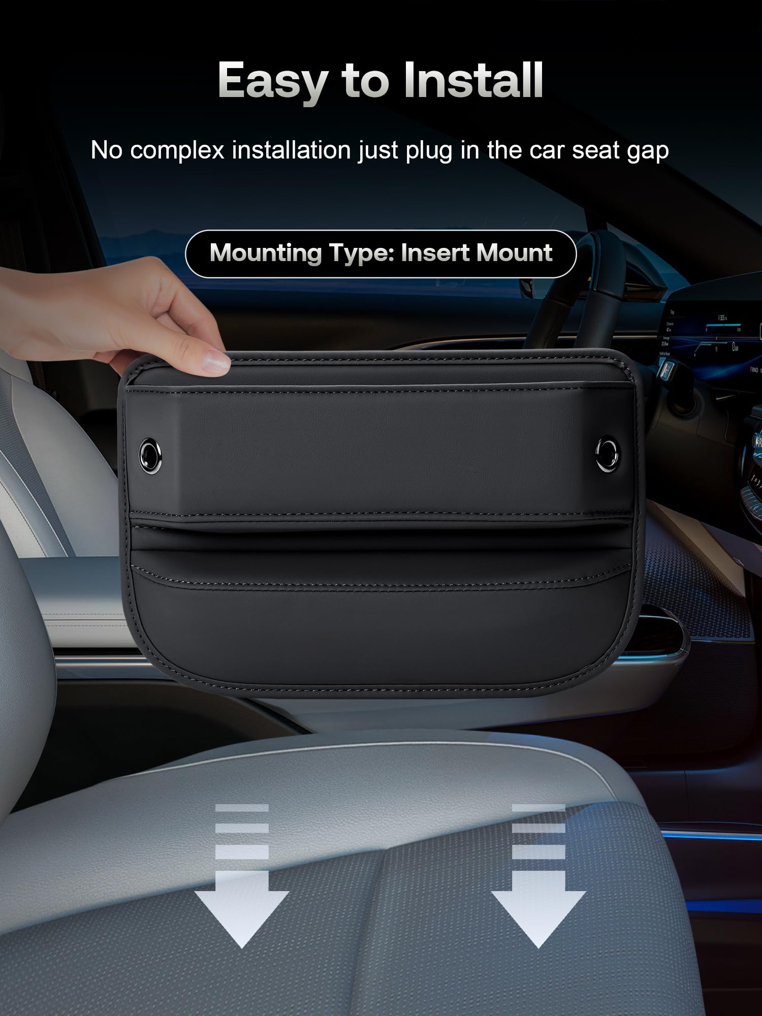 Owntow next to a coin illustrating slim size and space-saving fit