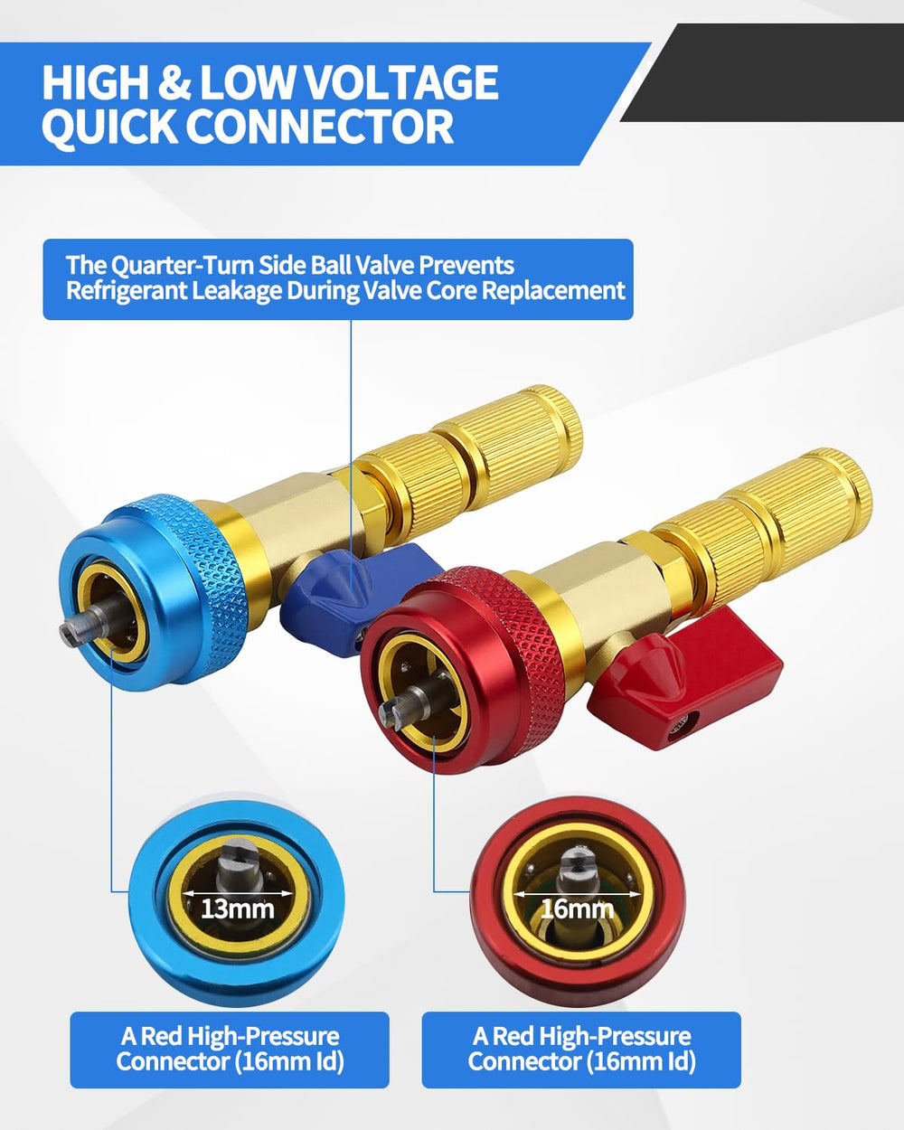 OXDFK double-ended valve stem tool close detail showing ergonomic grip and leverage advantage