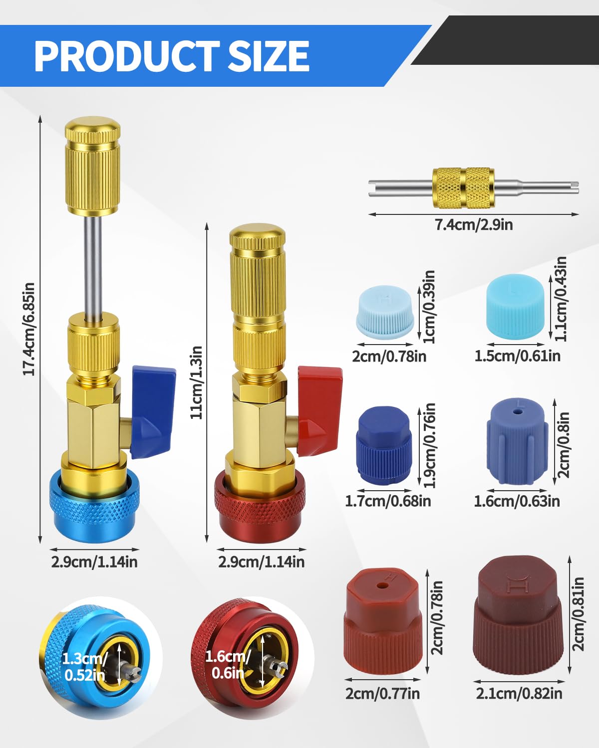 OXDFK high-pressure red quick connector close-up demonstrating secure seal and leak control