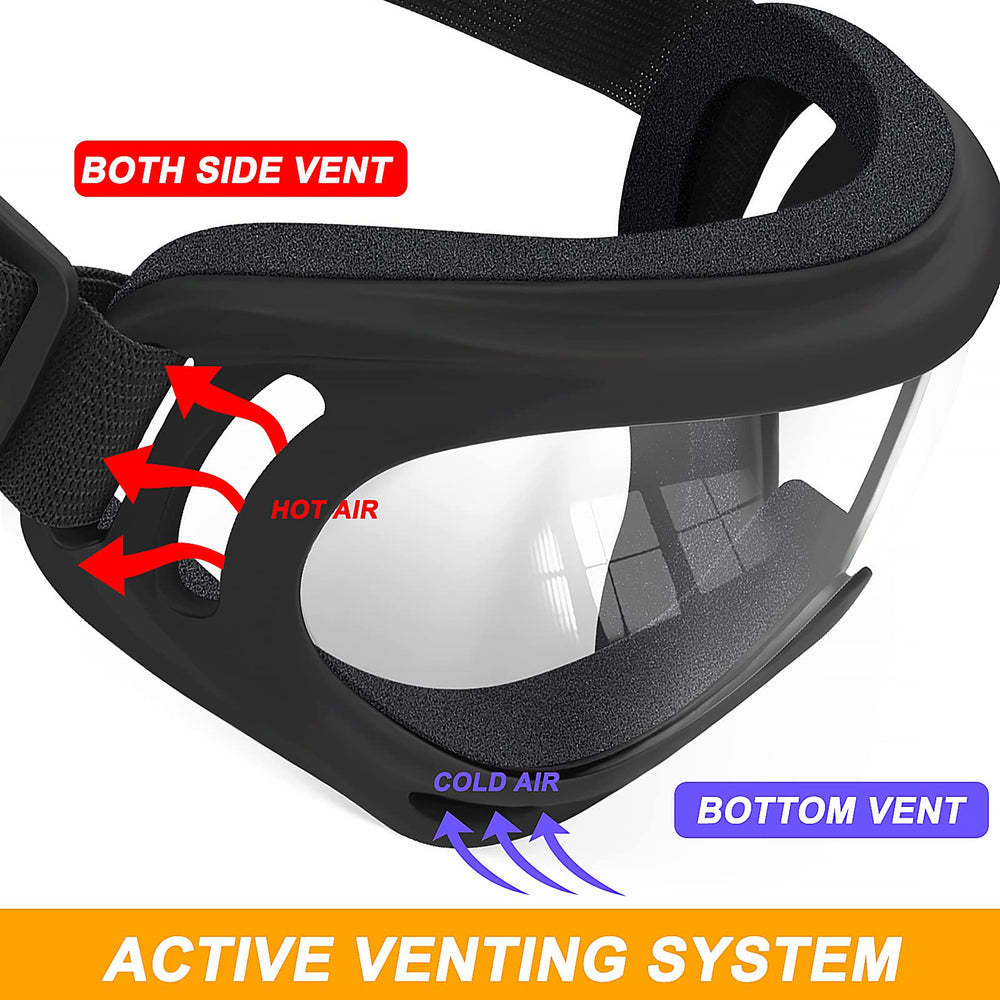OXG adjustable nylon strap stretched illustrating secure fit and size adaptability