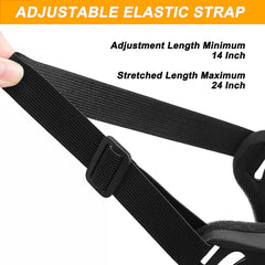 OXG adjustable nylon strap detail showing secure helmet fit