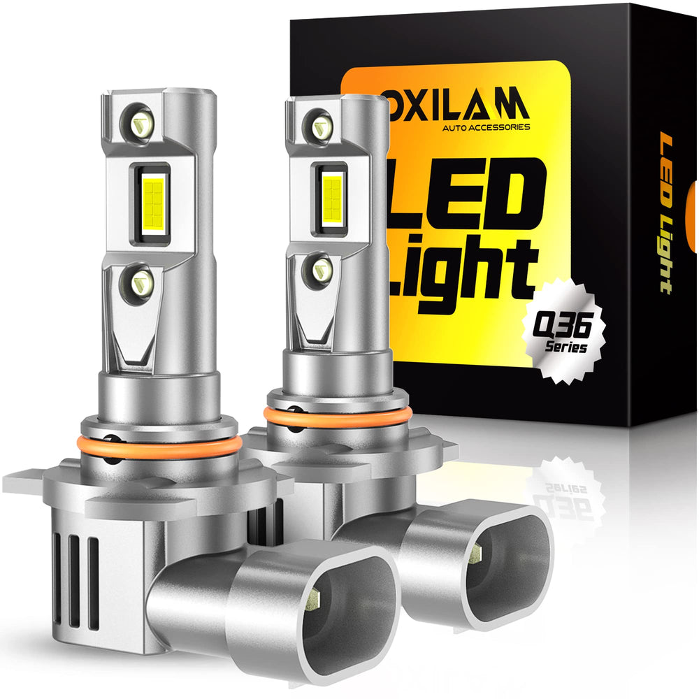OXILAM 9012 front view showing clean halogen-fit design and easy installation benefit