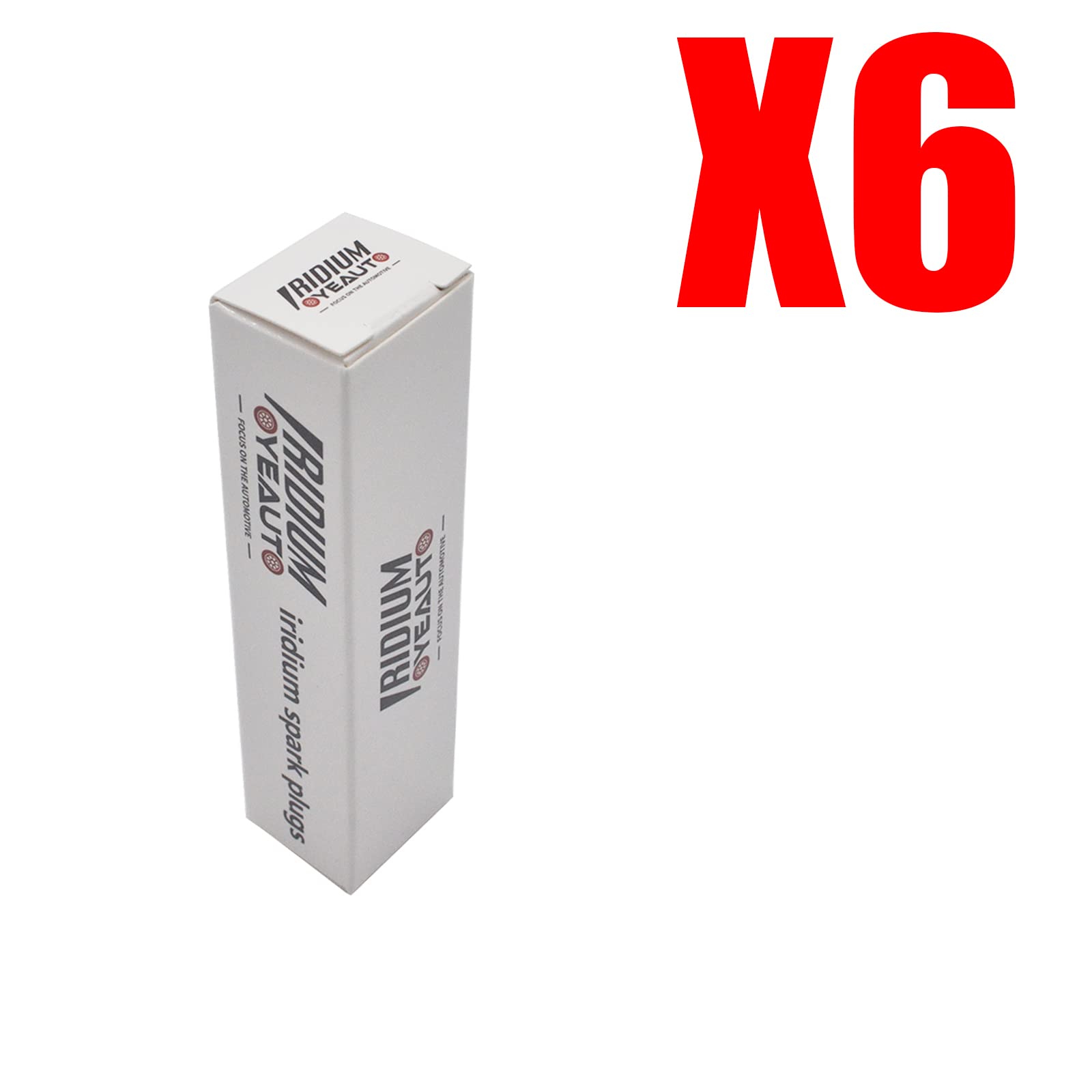 OYEAUTO spark plug next to ruler showing size and fit confirmation for proper installation