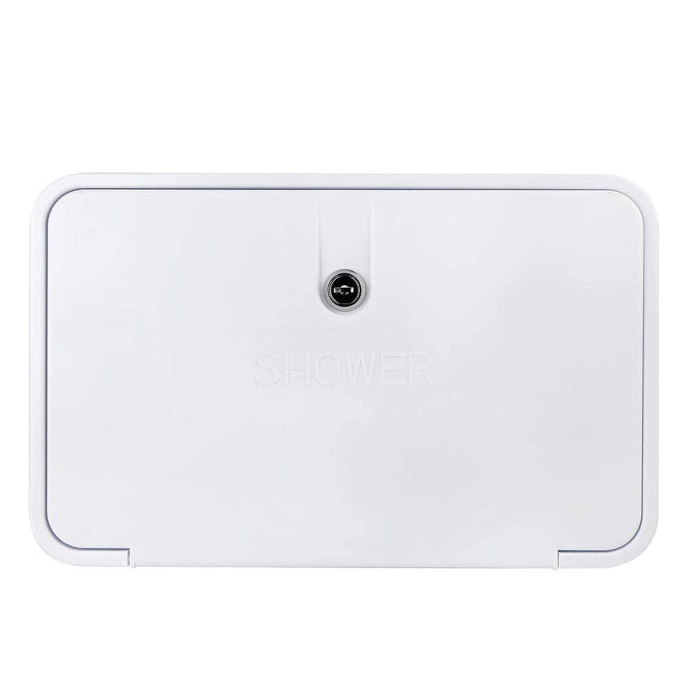 OYMOV dual acrylic knobs close-up for simple 1/4-turn temperature control