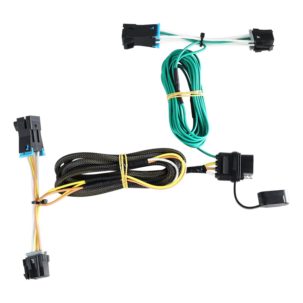 Oyviny front connector showing 4-flat plug and dust cover for durable towing