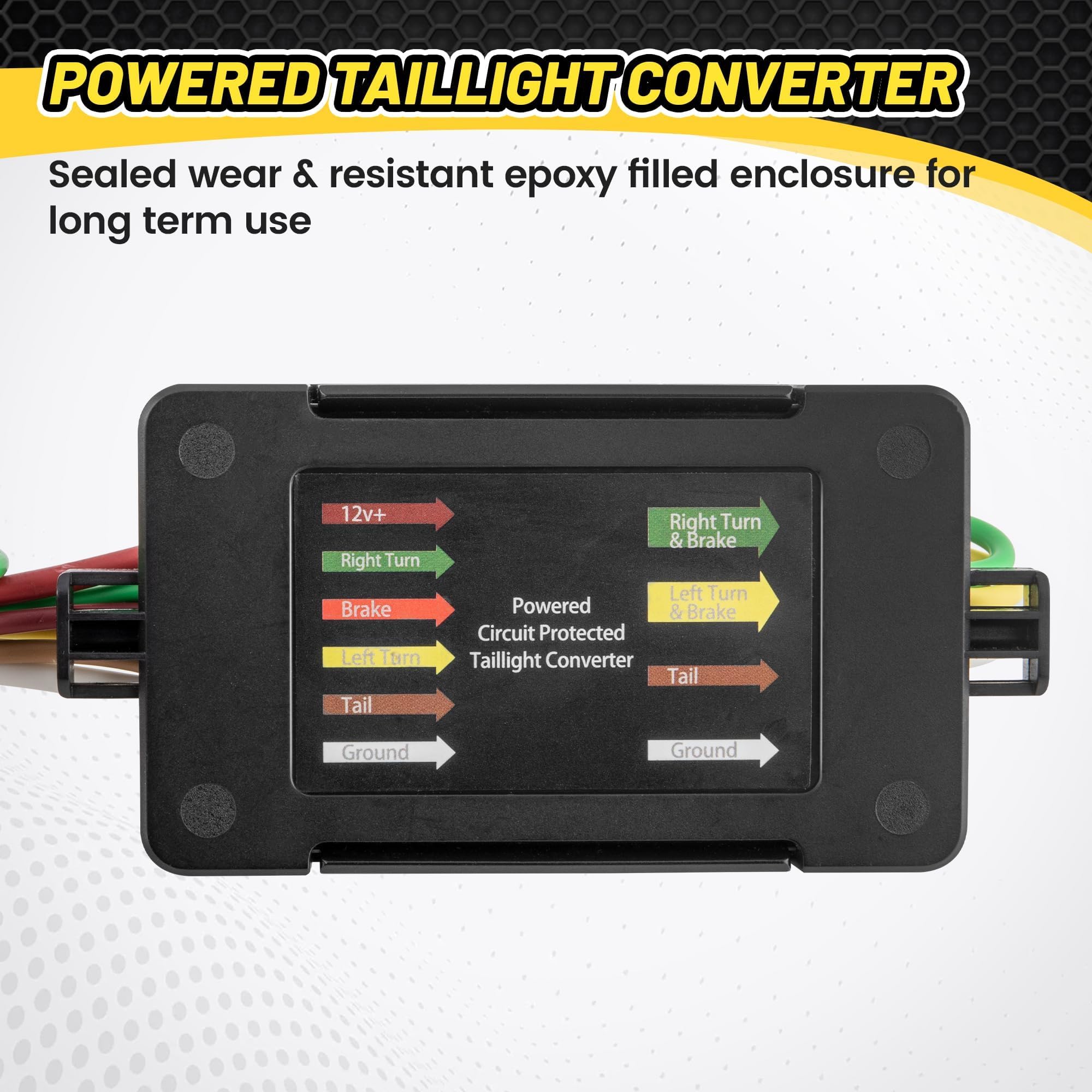 Oyviny harness next to ruler showing compact size and easy routing