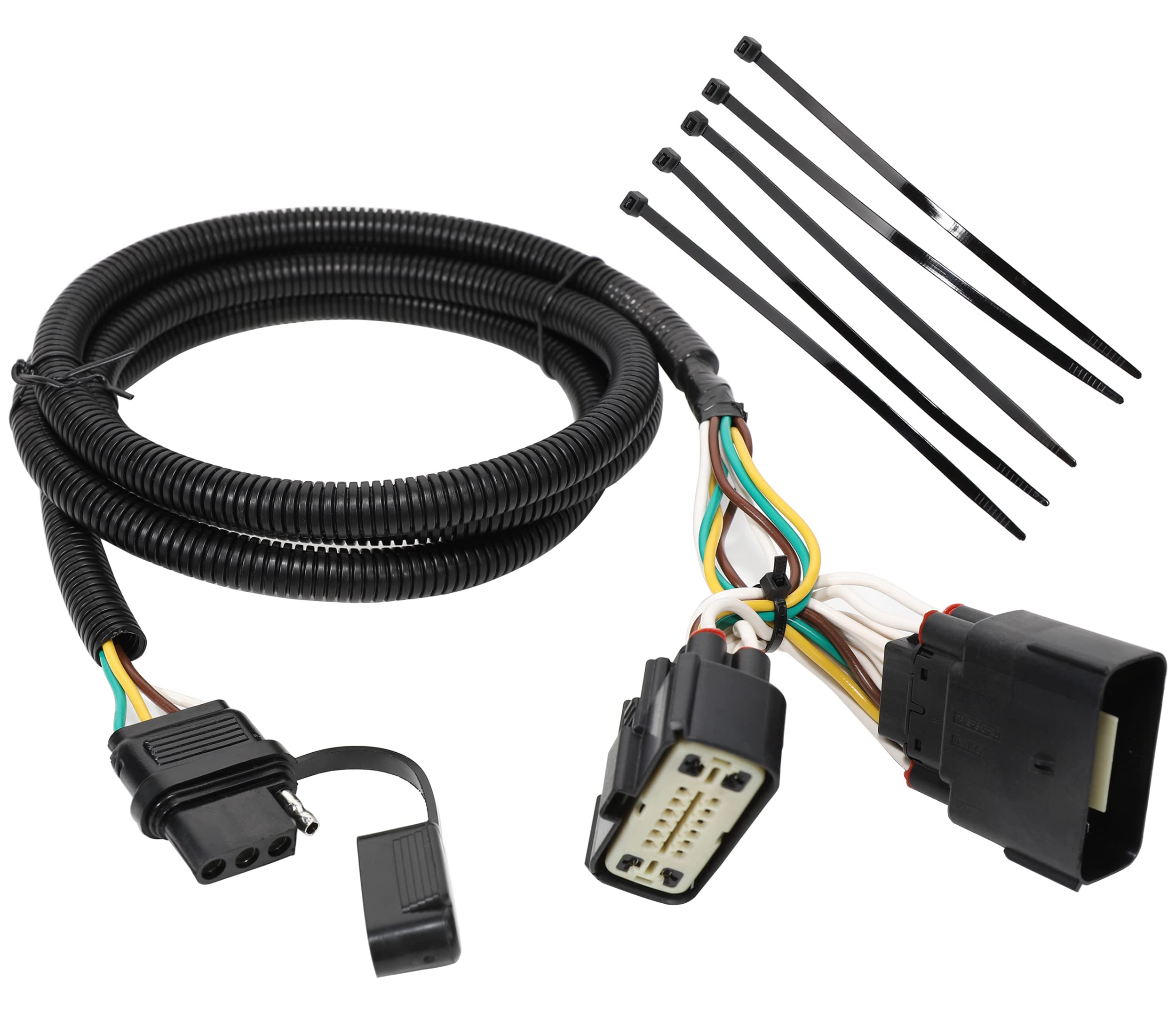 Oyviny front connector showing plug and grip for easy install