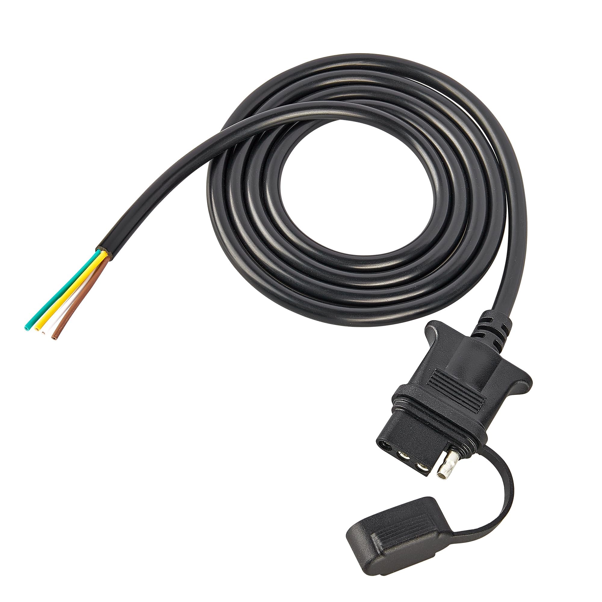 Oyviny front view of 4-pin female socket showing secure fit and easy use