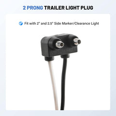 Oyviny close-up of right-angle PL-10 plug for flush mounting benefit
