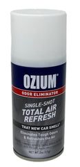 Ozium close-up nozzle detail highlighting easy activation and precise release benefit