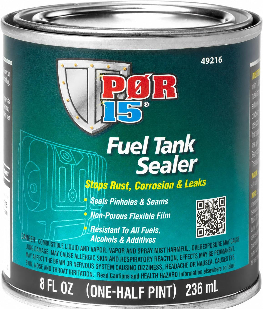 P0R-15 front can shot showing label and small-tank sizing benefit