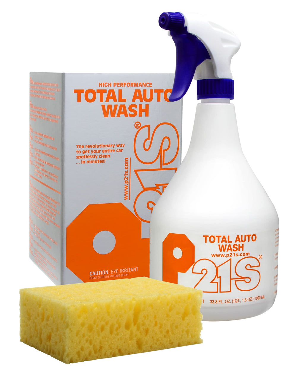 P21S front packaging showing 1000 ml bottle and label, clear product ID and capacity