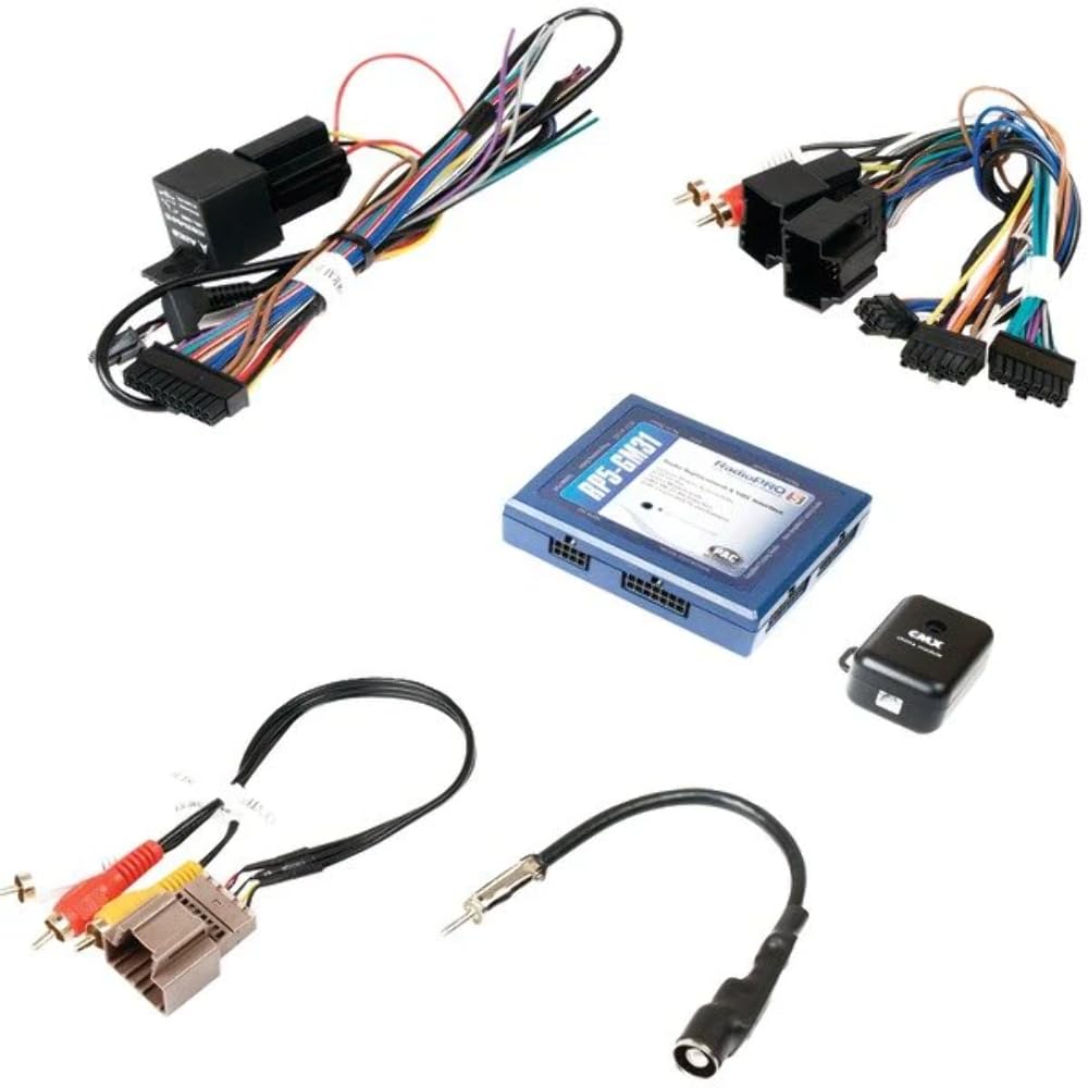 PAC radio replacement interface front view showing connectors and retention benefit