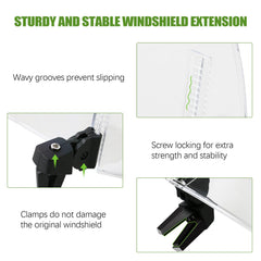 PACEWALKER angle adjustment detail showing four settings for customized airflow control