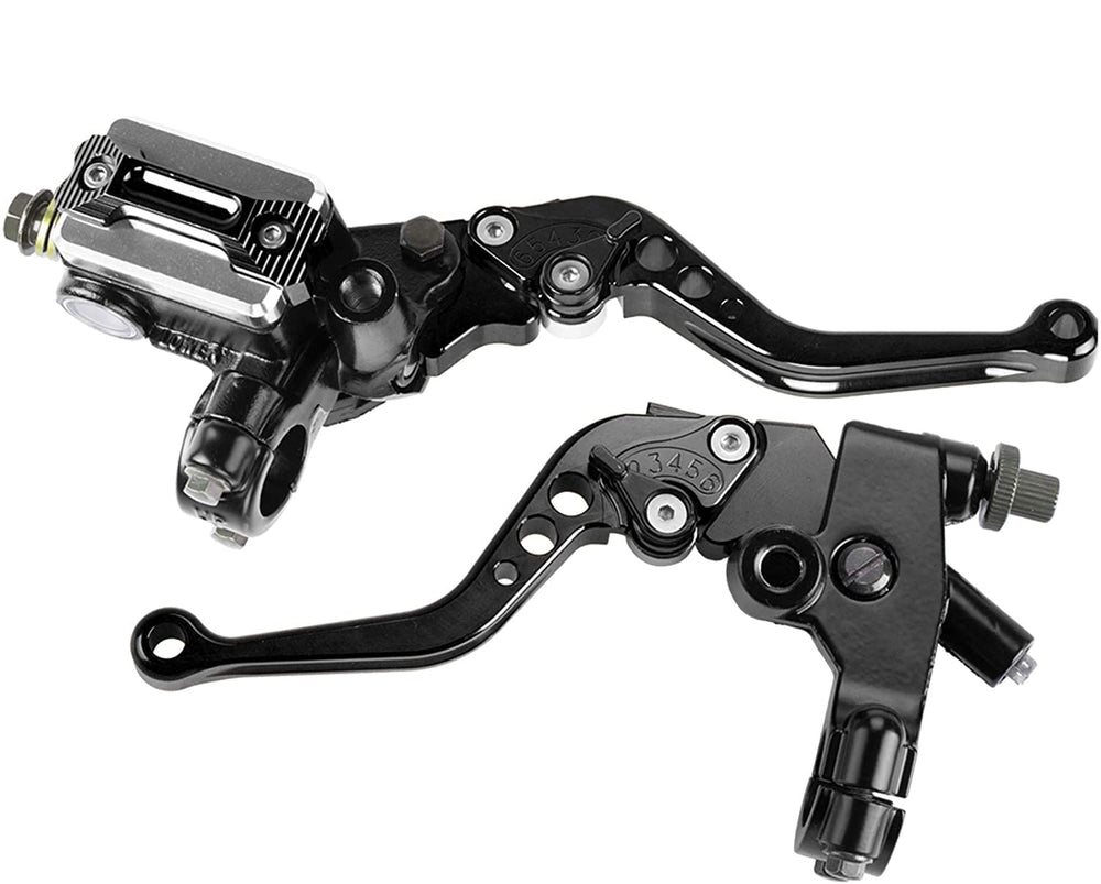 PACEWALKER front view of left and right levers showing fit and finish benefit