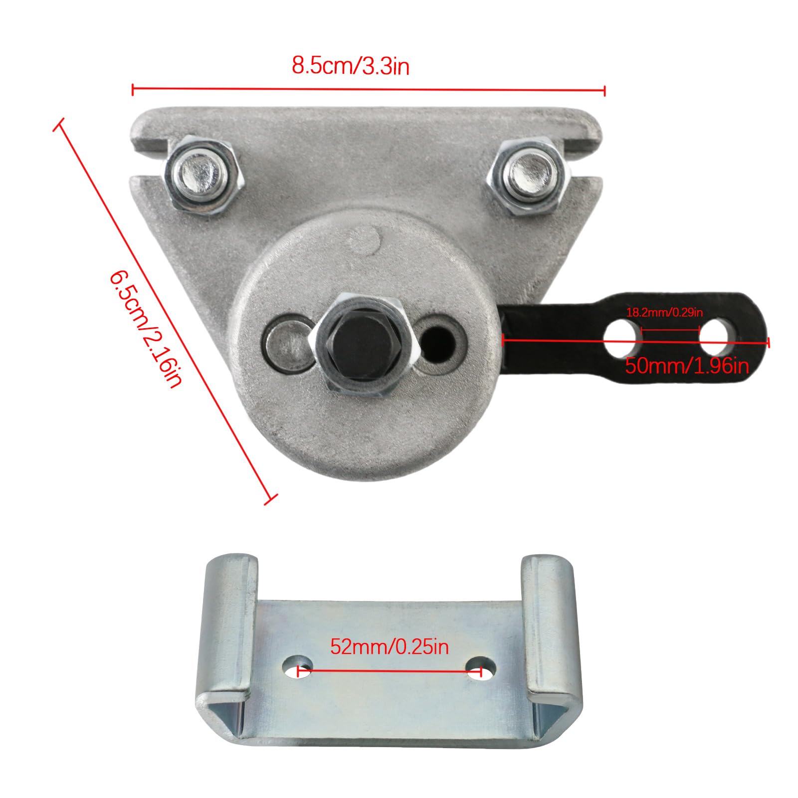 PACEWALKER next to ruler showing size and scale for correct fitment
