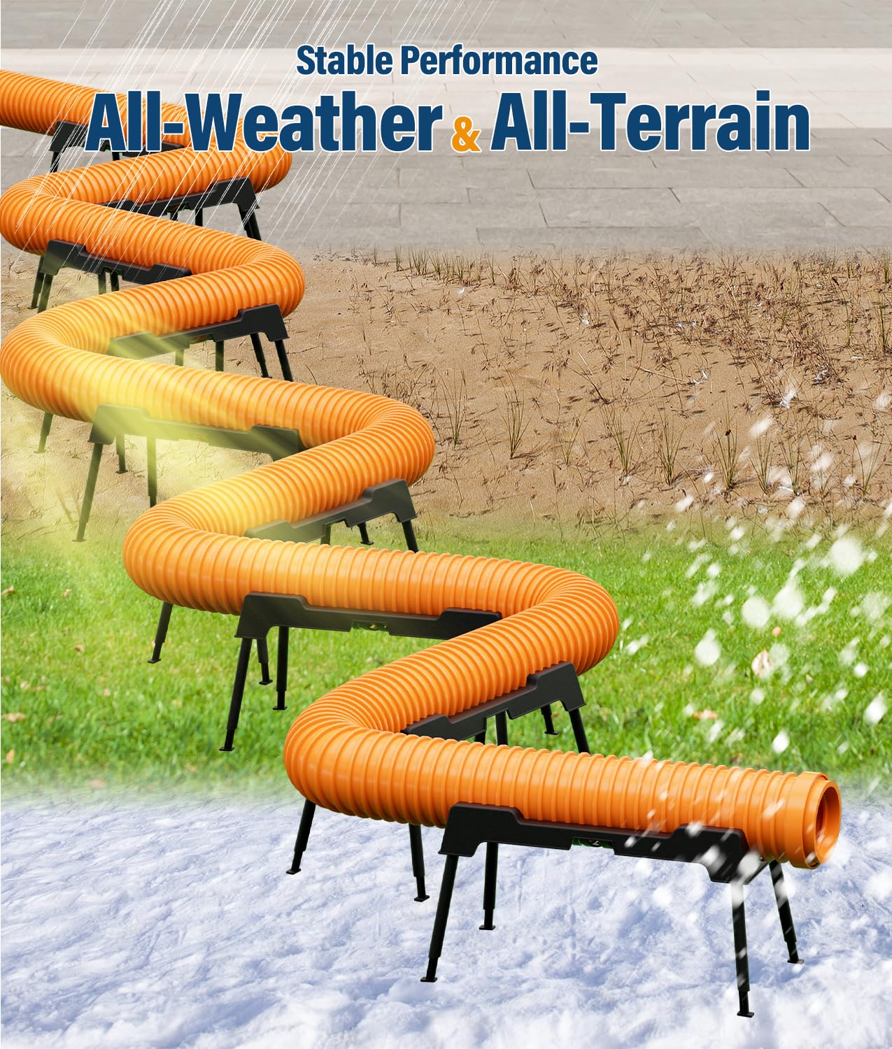 PAHTTO unit outdoors resisting rain and sun for reliable campsite durability