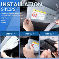 PAIMOHO folded compact in door pocket for easy storage and quick access