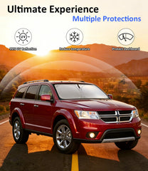 PAIMOHO installed in Dodge Journey interior demonstrating snug fit and protection