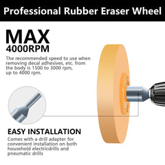 Pakeed adapter and wheels laid out together showing the 5/16-inch quick-connect and included components