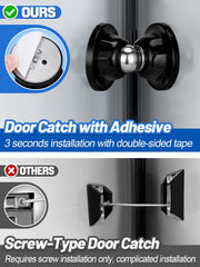 PAMASE adhesive pads, screws and expansion tubes included for flexible mounting options