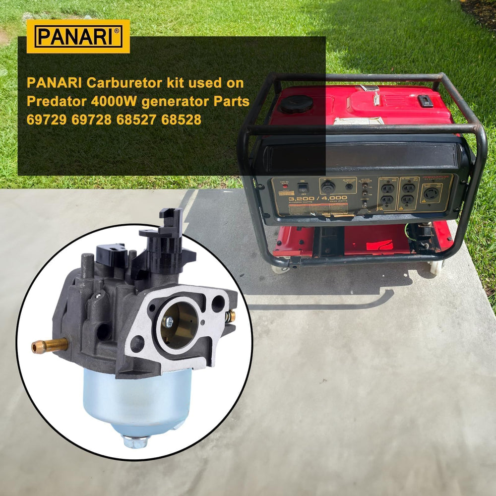 Panari close-up of brass jets highlighting precise fuel metering and durability