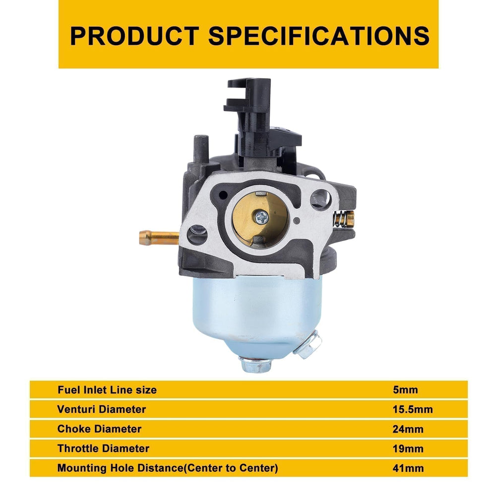 Panari carburetor fitted on a generator illustrating straightforward installation