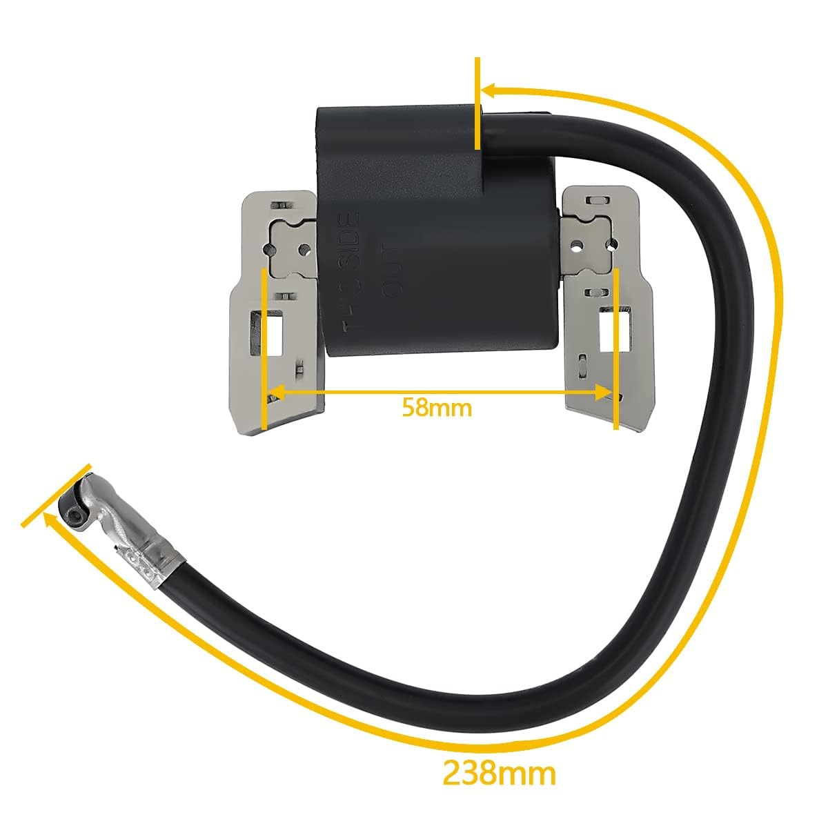 Panari coil side detail highlighting connector and benefit reliable fit