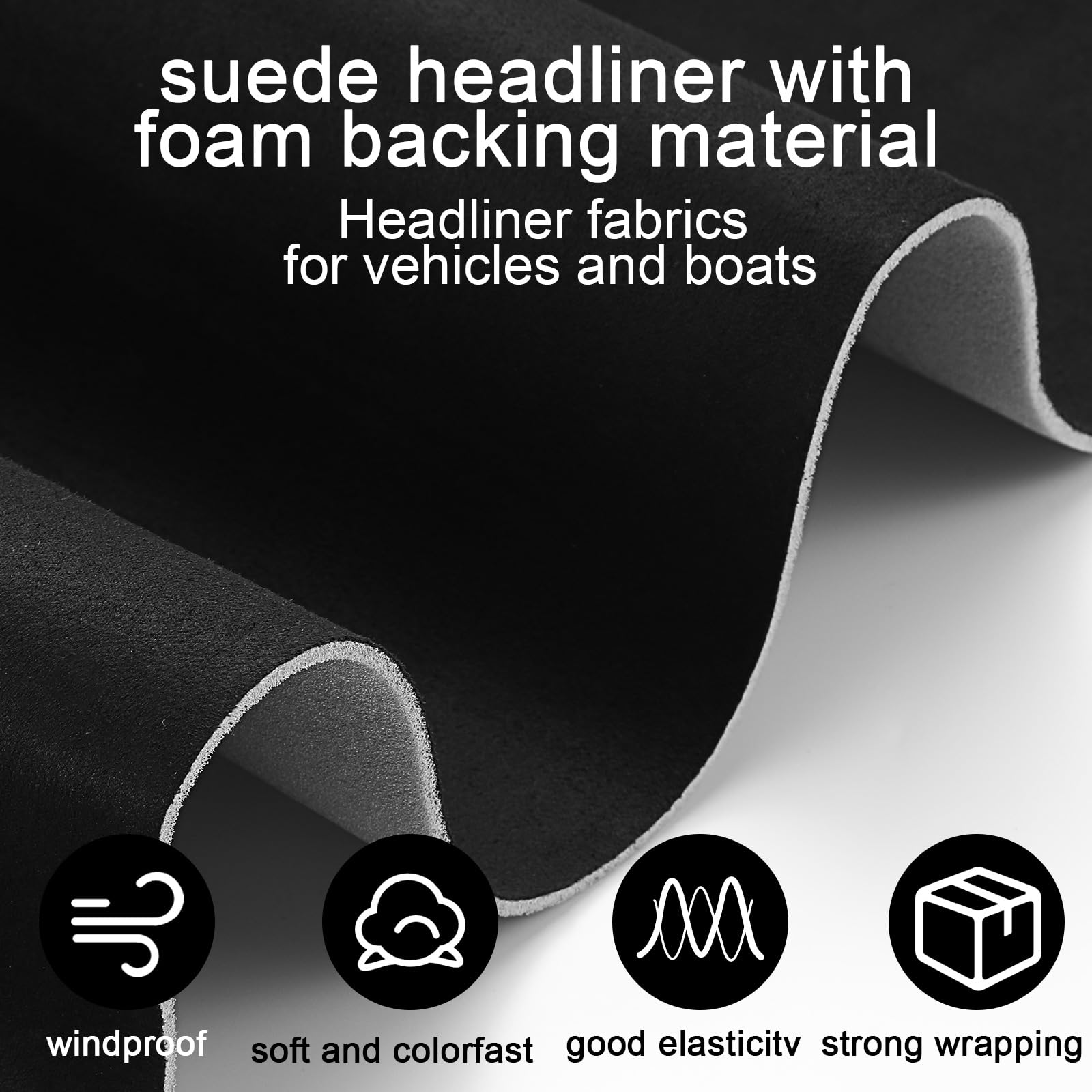 Pangda foam backing detail showing supportive layer and anti-sag benefit